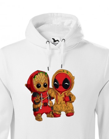 Pánská mikina Deadpool a Groot