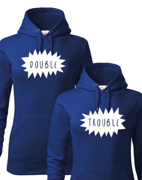 Dámská/Dětská mikina BFF Double trouble