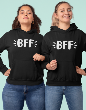 Dámská/Dětská mikina BFF pro kamarádky