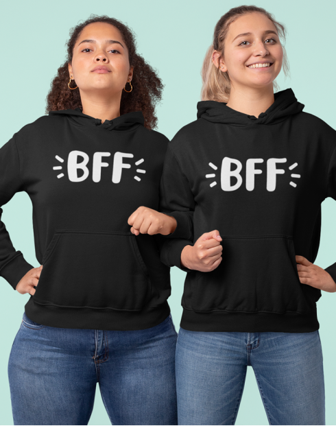 Dámská/Dětská mikina BFF pro kamarádky