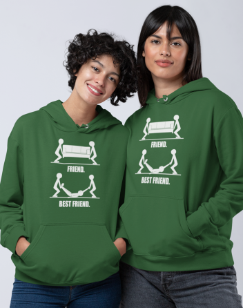 Dámské mikiny Friend and Best Friend