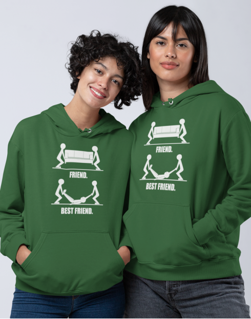 Dámské mikiny Friend and Best Friend