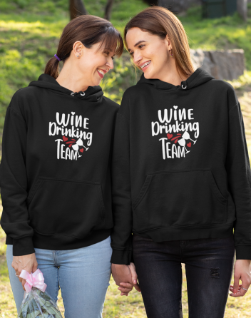 Dámská mikina Wine Drinking team