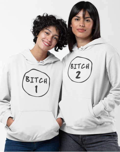 Dámská/Dětská mikina Bitch