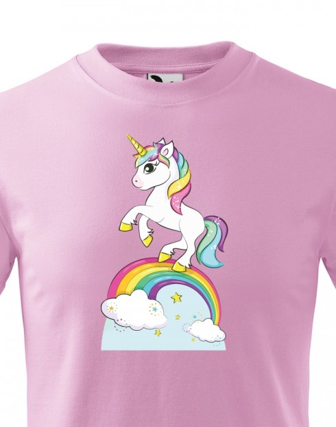 Dětské tričko s jednorožcem