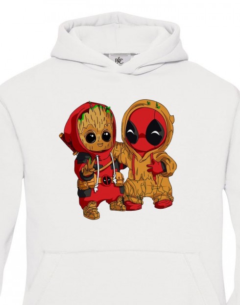 Dětská mikina Deadpool a Groot