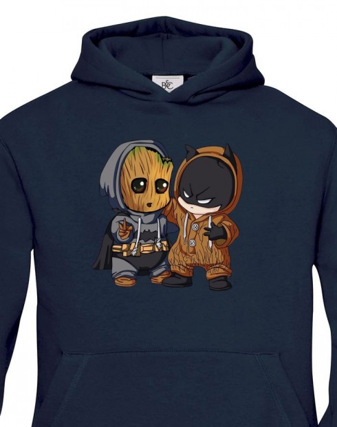 Dětská mikina Batman a Groot