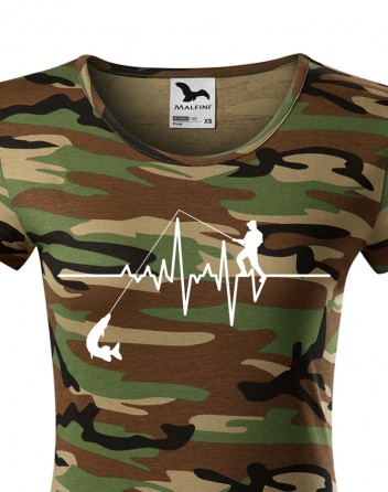 Tričko- Tep rybářky