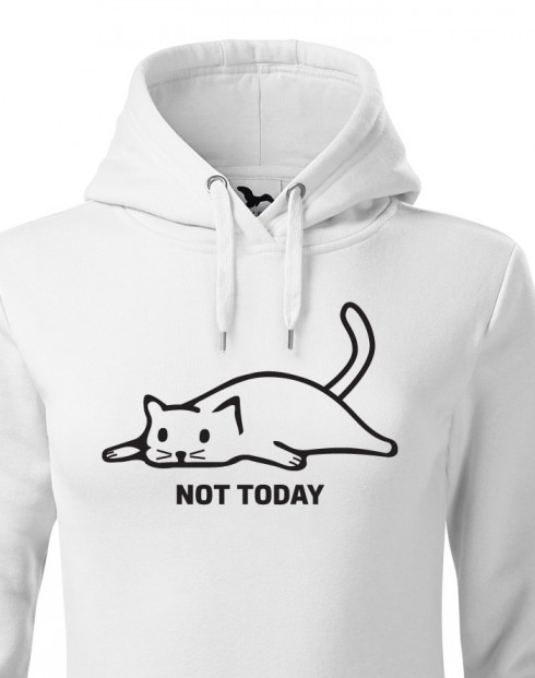 Dámská mikina s kočkou Not today