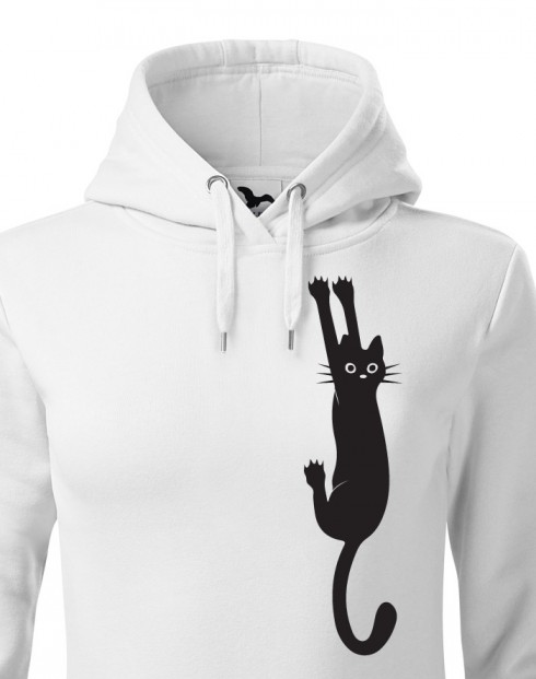 Dámská mikina s kočkou