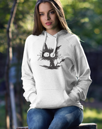 Dámská mikina kočko příšera