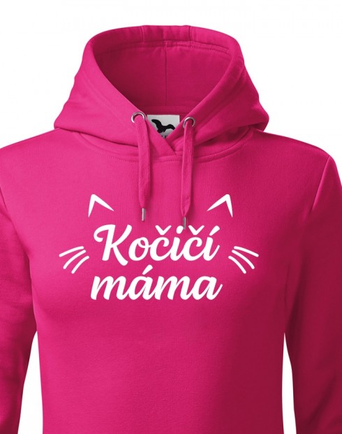 Dámská mikina kočičí máma
