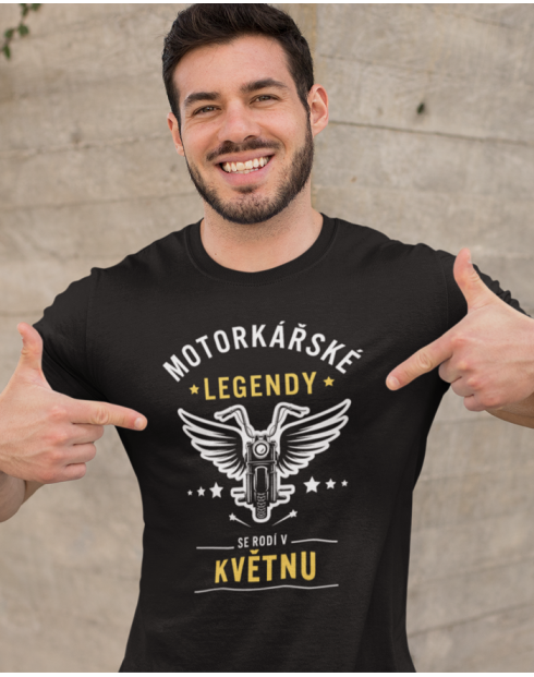 Pánské triko Motorkářské legendy
