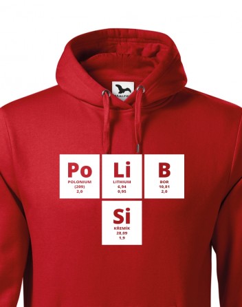 Pánská mikina s potiskem PoLiB Si