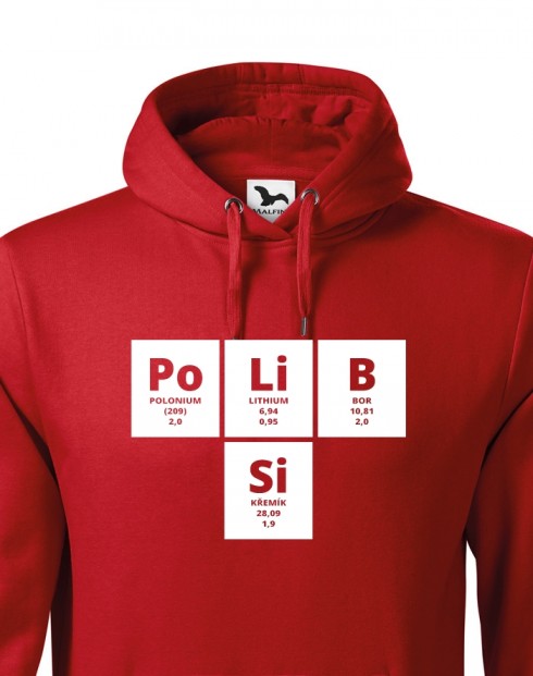 Pánská mikina s potiskem PoLiB Si