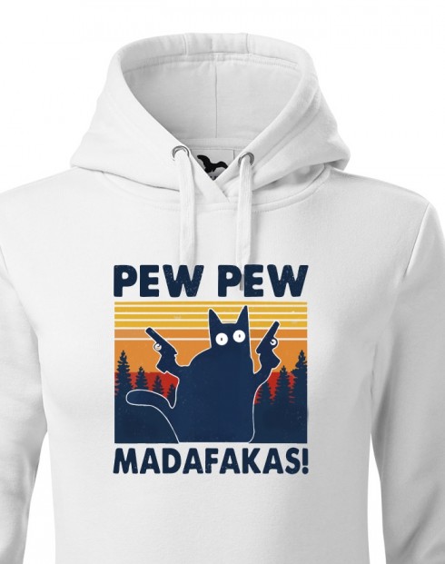 Dámska mikina - Pew Pew madafakas!