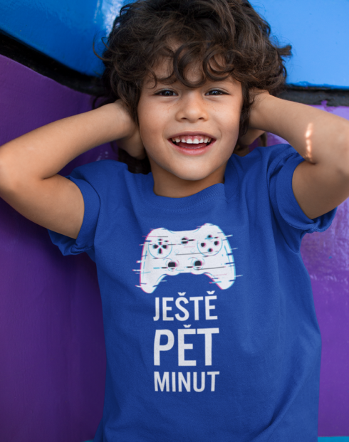 Dětské tričko - Ještě pět minut