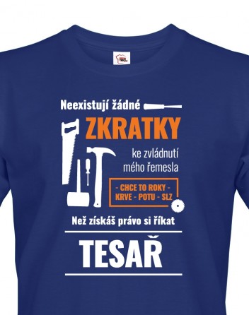 Pánské tričko pro tesaře
