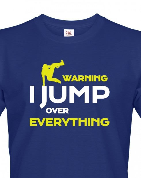 Pánské tričko - Parkour jump