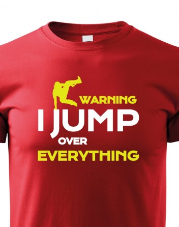 Dětské tričko - Parkour jump