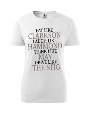 Dámské tričko Clarkson, Hammond, May