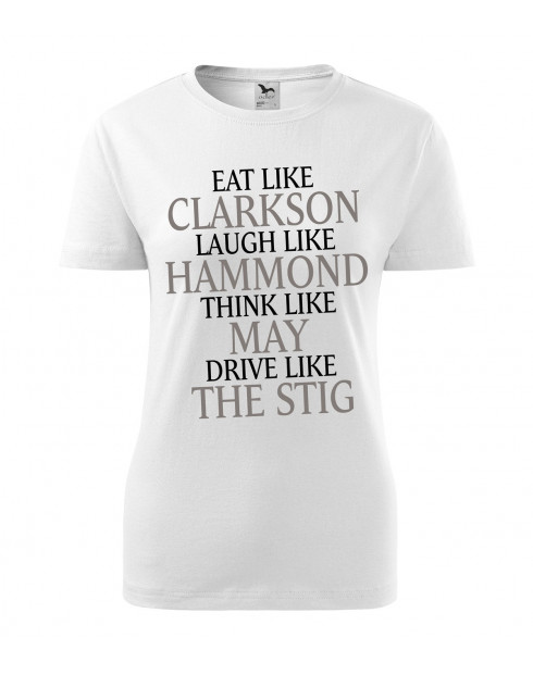 Dámské tričko Clarkson, Hammond, May