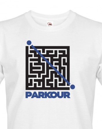 Pánské tričko - Parkour bludiště