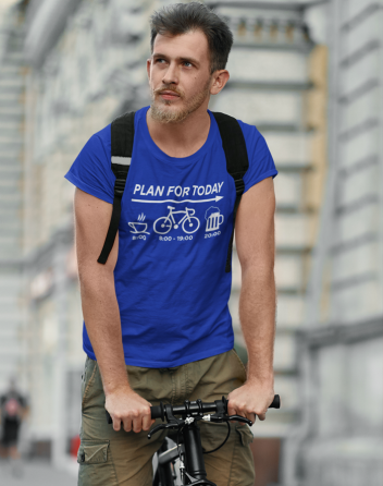 Pánské tričko Plans for Today