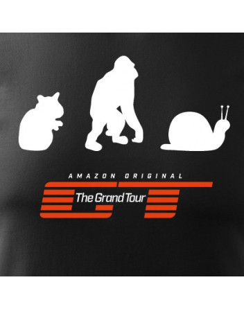 Pánské Tričko Hamster, Orangutan, Captain slow