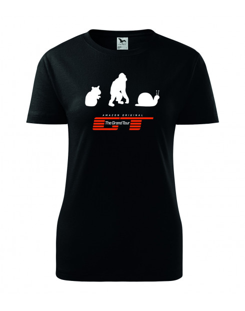 Dámské Tričko Hamster, Orangutan, Captain slow