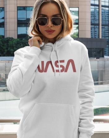 Dámská mikina s potiskem NASA 2