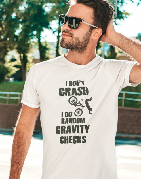 Pánské MTB tričko RANDOM GRAVITY CHECKS