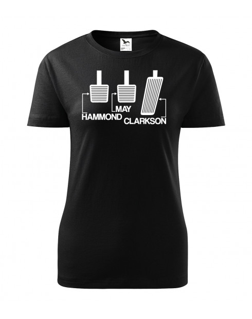 Dámské tričko pedály Grand Tour