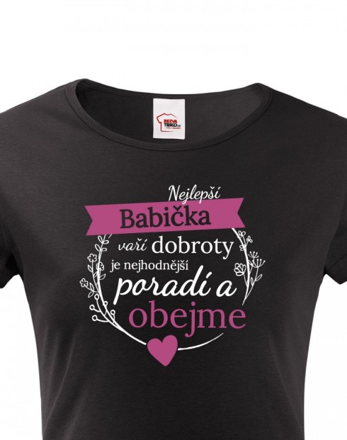 Dámské tričko nejlepší babička