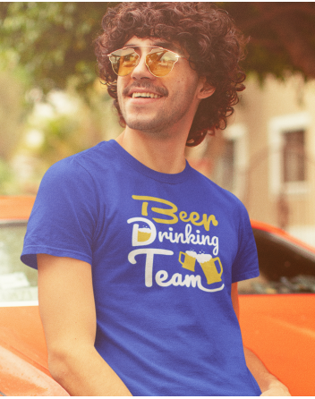 Pánské tričko - Beer drinking team