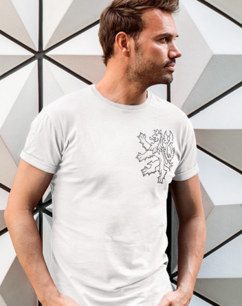 Pánské tričko Český lev 2