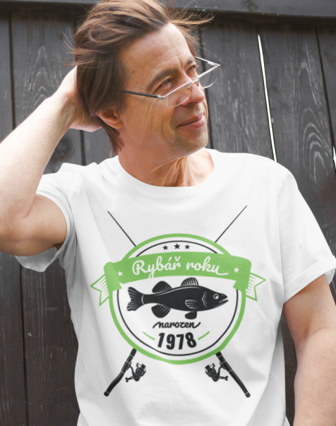 Tričko pro rybáře k narozeninám