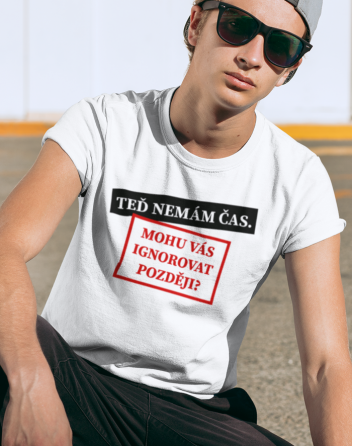 Pánské tričko Mohu vás ignorovat