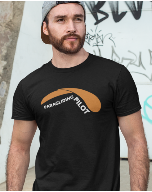 Pánské tričko - Paragliding Pilot