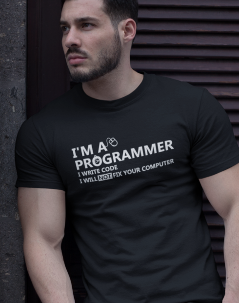 Pánské tričko - Jsem programátor