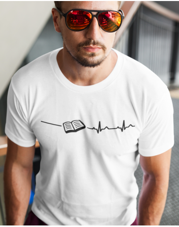 Pánské tričko pro milovníky knížek a četby