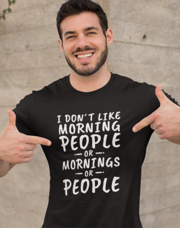 Pánské tričko Morning People