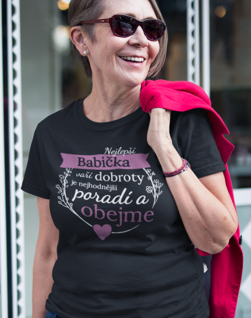 Dámské tričko nejlepší babička