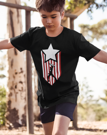 Dětské tričko Kapitán Amerika