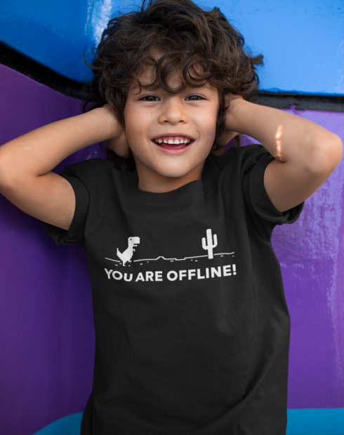 Dětské tričko You are Offline
