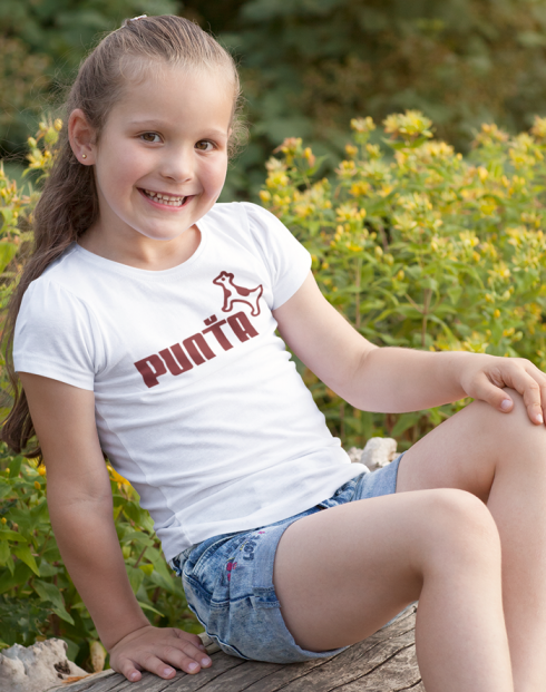 Dětské tričko s vtipným potiskem Punťa