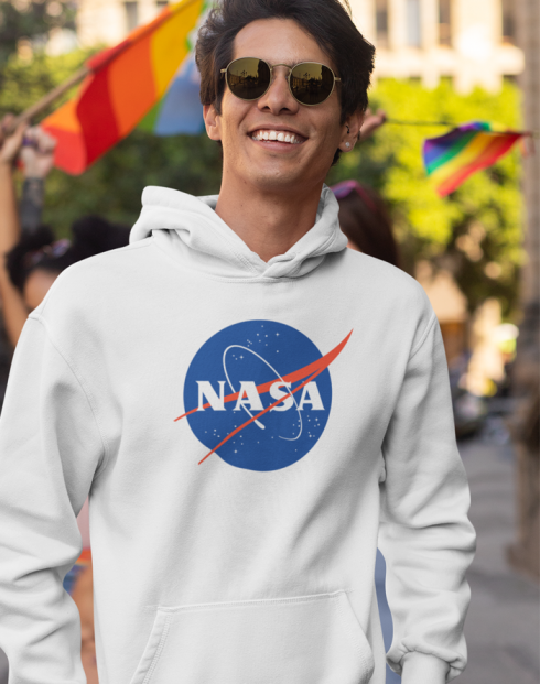 Pánská mikina s potiskem NASA