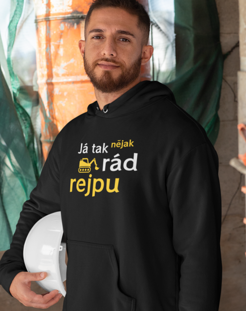 Pánská mikina - Já tak nějak rád rejpu