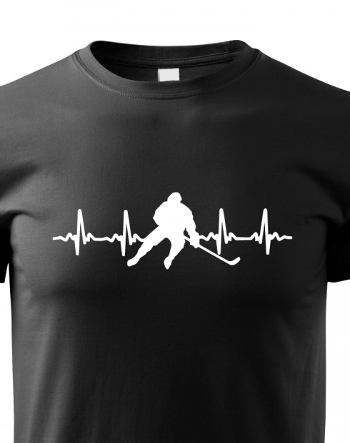 Dětské tričko - Tep hokejisty