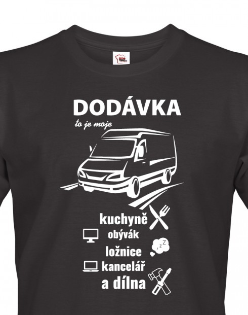 Pánské tričko - Dodávka to je moje